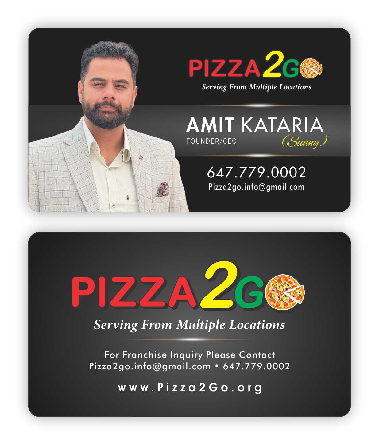 Amit Kataria - Founder Pizza2Go